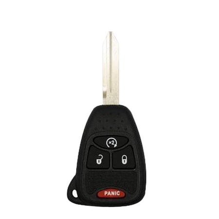 Solidkeys SolidKeys: Chrysler, Dodge, and Jeep OEM Replacement Remote Key - 4 Button w/ Remote Start SLD-CDHKL-G043